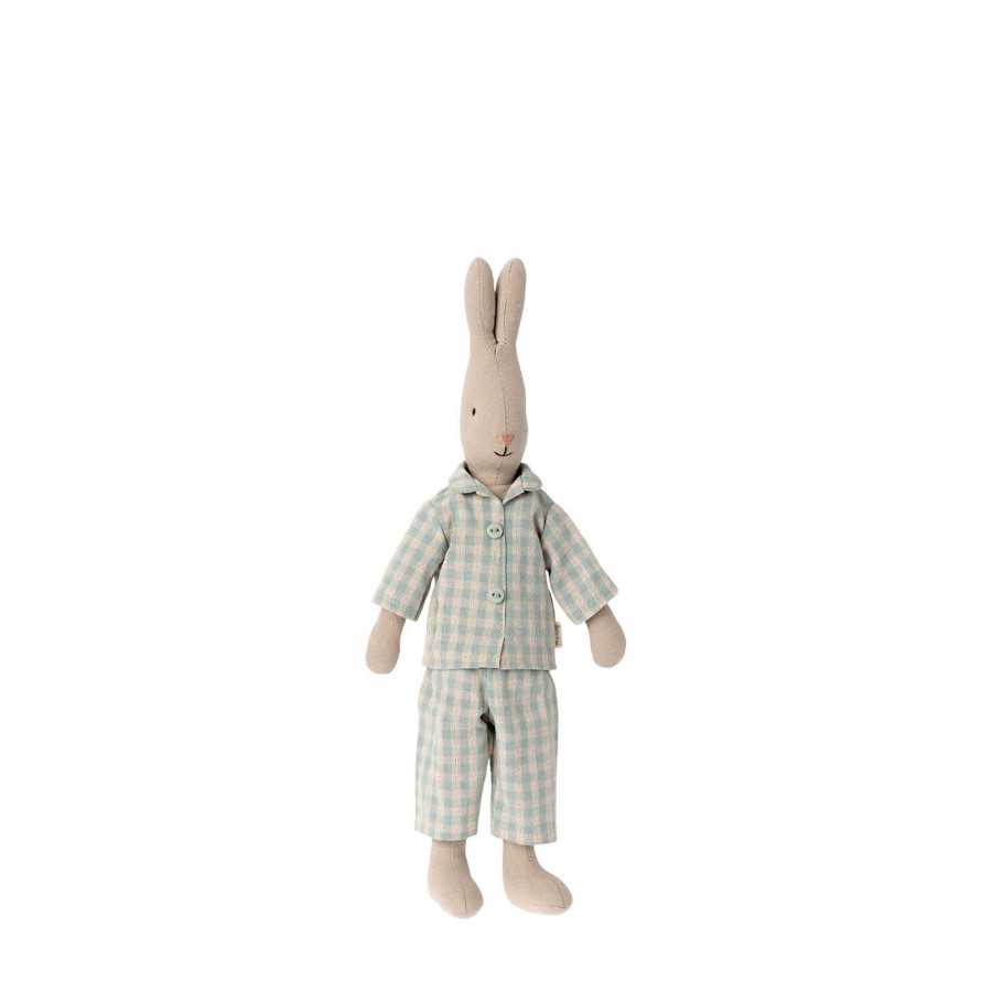 Toys Maileg Soft Toys, Comforters | Rabbit Size 2 - Pyjamas