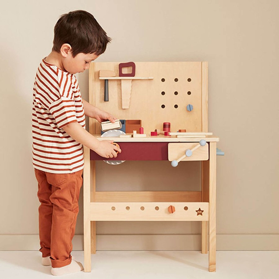 Toys Kids Concept Tool Sets, Workbenches | Tool Bench And Tools