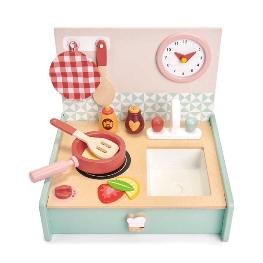 Toys Tender Leaf Wooden Toys | Mini Chef Kitchenette