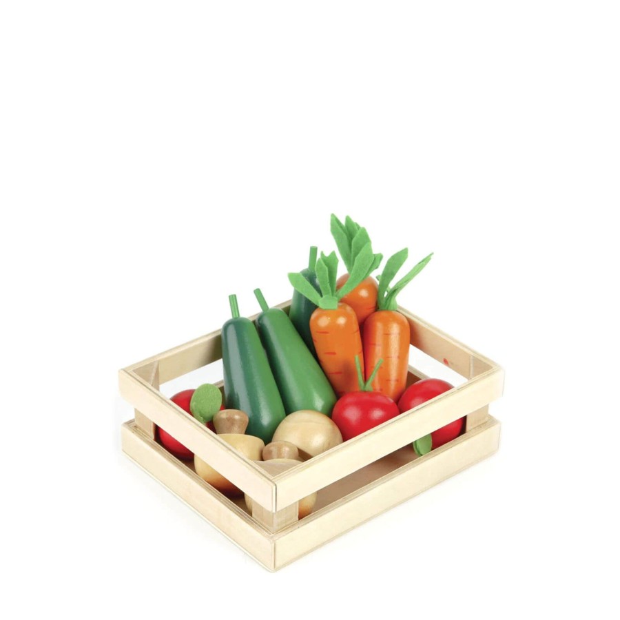 Toys Tidlo Kitchens, Foods | Wooden Winter Vegetables