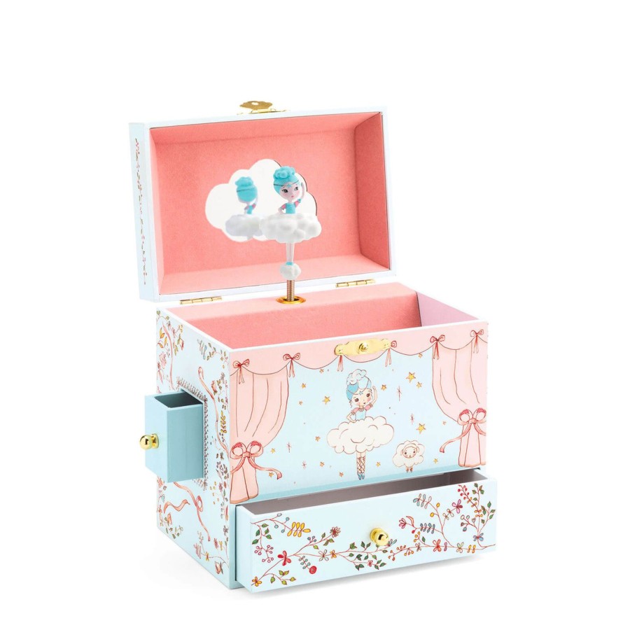 Toys Djeco Music, Money Boxes | Music Jewellery Box - Ballerina On Stage