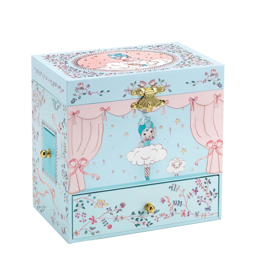 Toys Djeco Music, Money Boxes | Music Jewellery Box - Ballerina On Stage