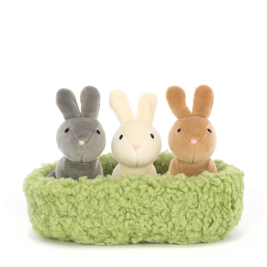 Toys Jellycat Soft Toys, Comforters | Nesting Bunnies