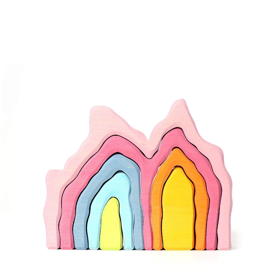 Toys Grimm’s Stacking Toys | Wooden Stacking Coral Reef