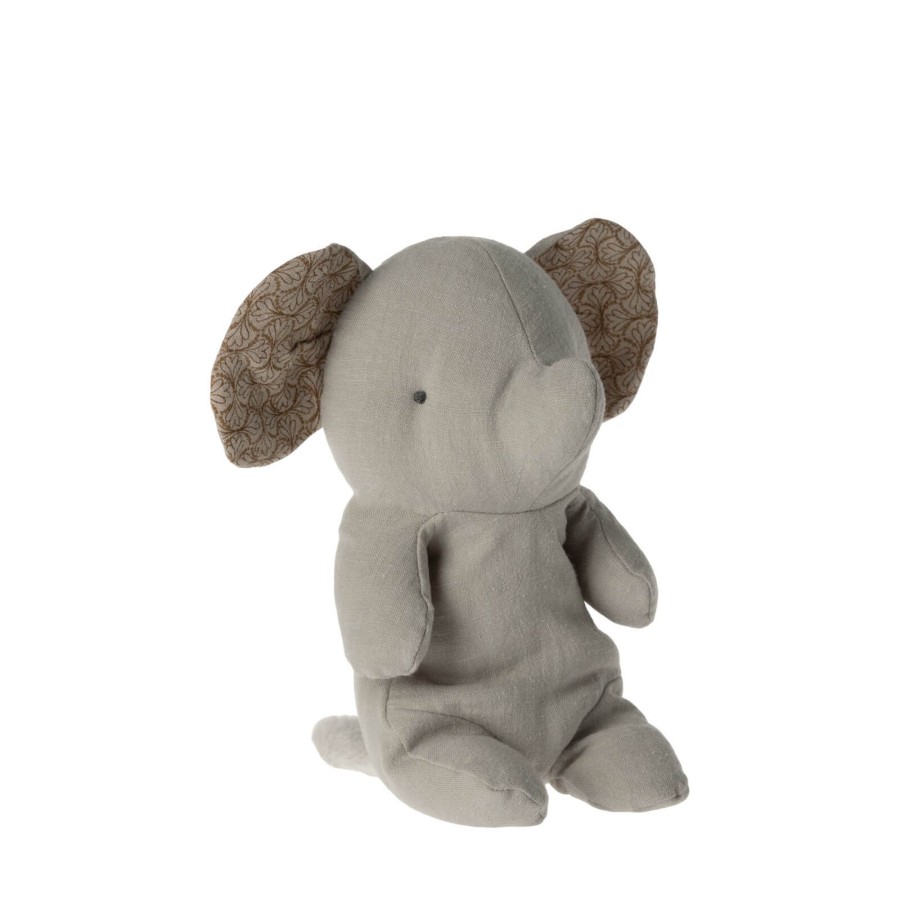 Toys Maileg Soft Toys, Comforters | Safari Friends Small Elephant - Grey