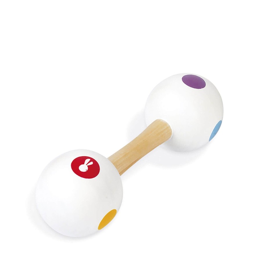 Toys Janod Musical Instruments | Confetti Maracas Barbell