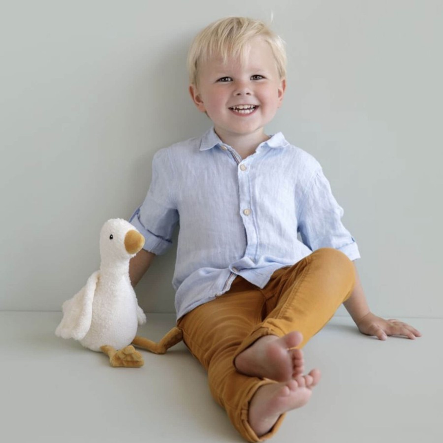 Toys Little Dutch Soft Toys, Comforters | Small Cuddly Toy Little Goose 20 Cm