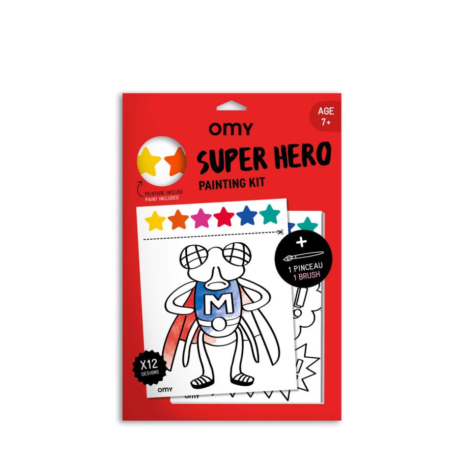 Toys OMY Arts & Crafts | Painting Kit - Super Hero