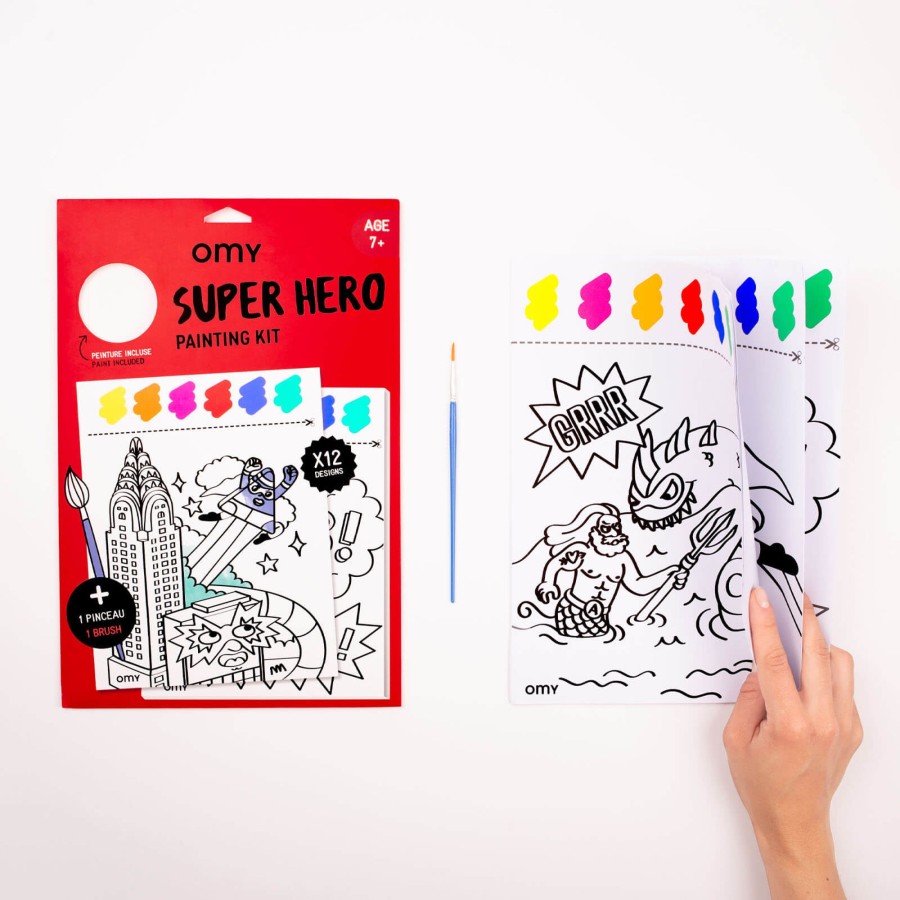 Toys OMY Arts & Crafts | Painting Kit - Super Hero