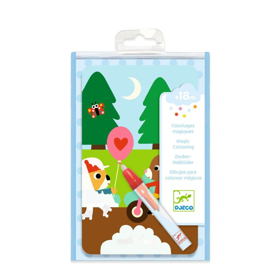 Toys Djeco Arts & Crafts | Magic Water Colouring Boards - In The Park