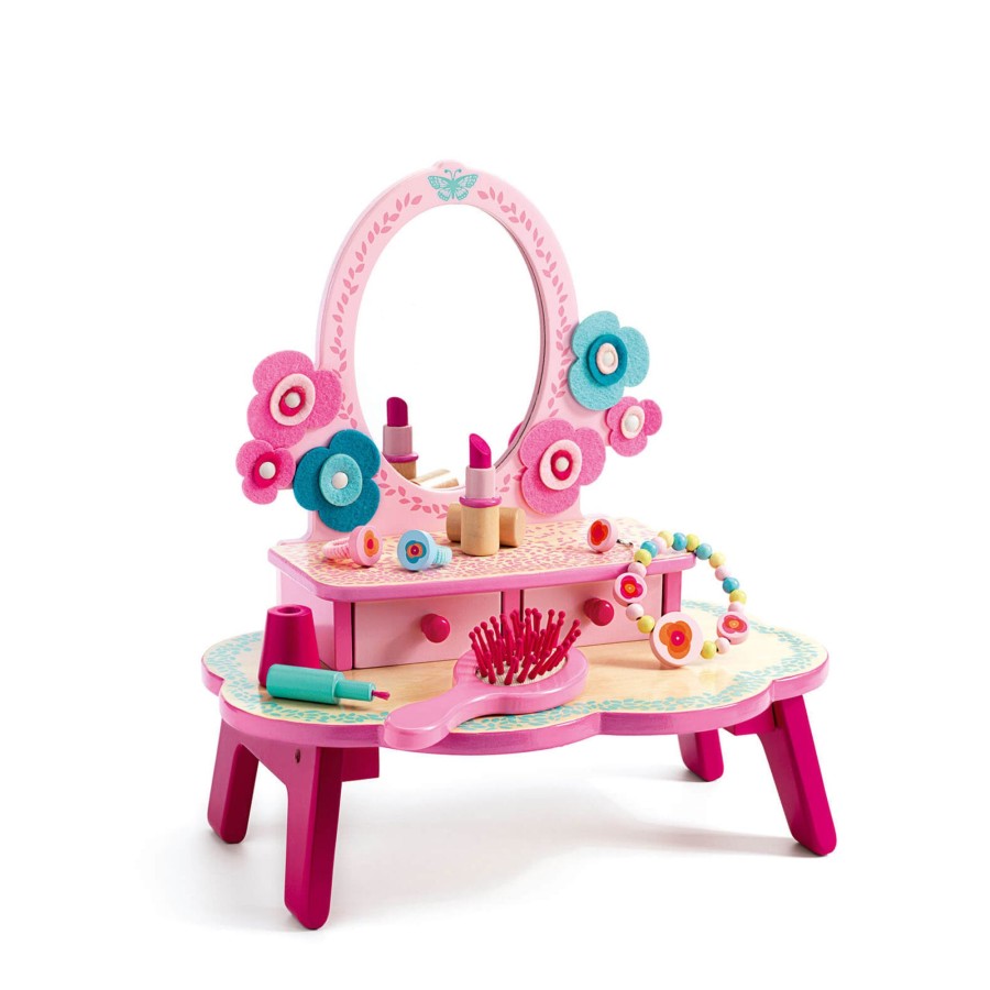 Toys Djeco Doctor'S Sets, Role Play | Flora Dressing Table And Accessories