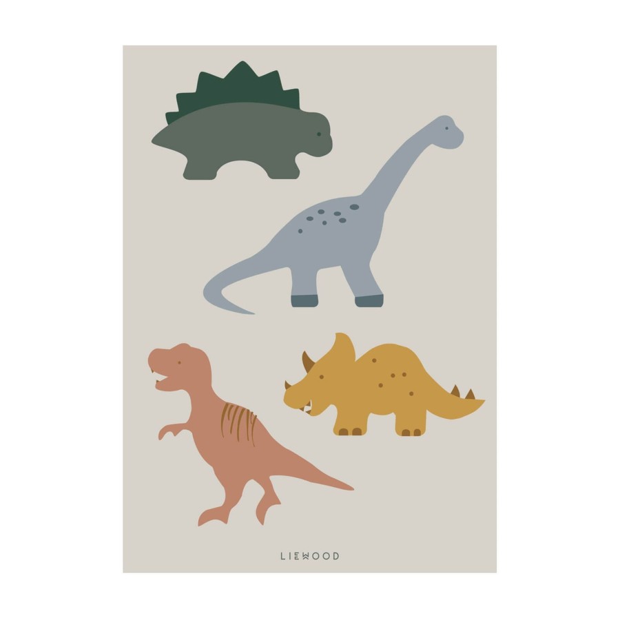 Toys Liewood Arts & Crafts | Beverly Poster Dino Sandy