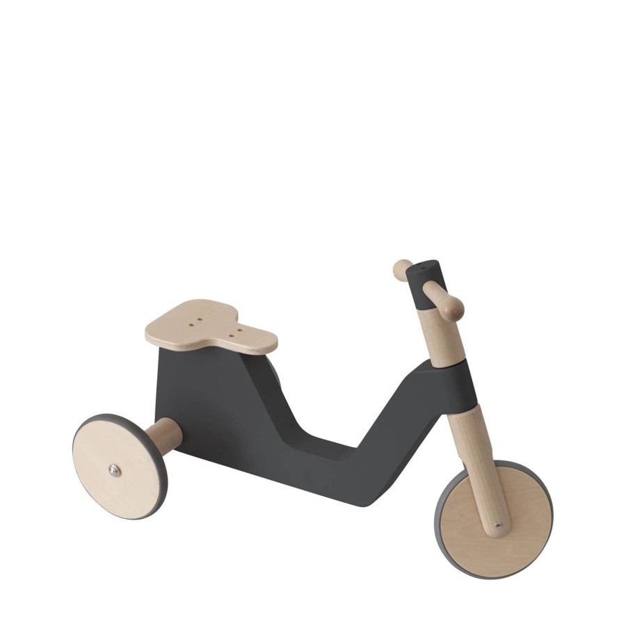 Toys Sebra Bikes, Trikes, Scooters | Wooden Scooter - Black