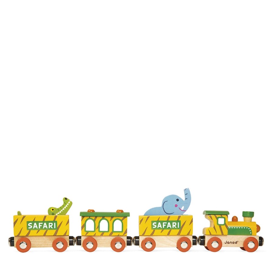 Toys Janod Wooden Toys | Story Safari Train