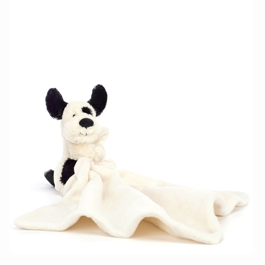 Toys Jellycat Soft Toys, Comforters | Bashful Black And Cream Puppy Soother