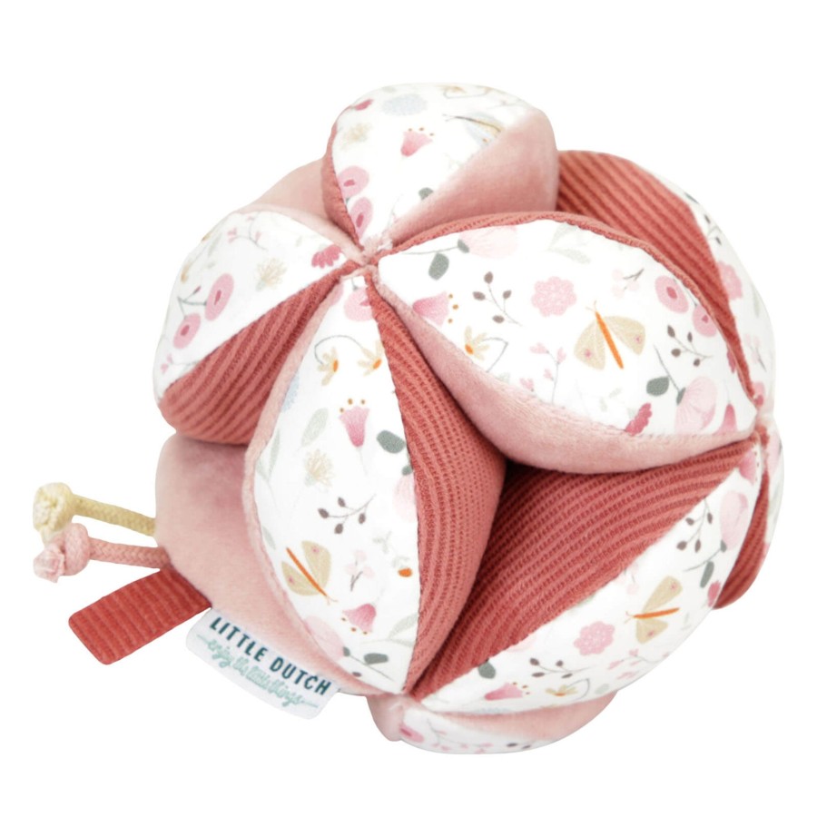 Toys Little Dutch Soft Toys, Comforters | Soft Ball - Flowers And Butterflies