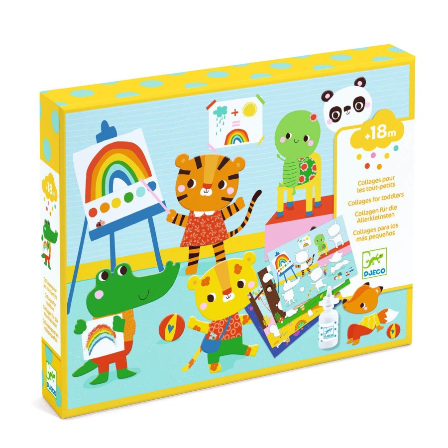 Toys Djeco Arts & Crafts | Collage Craft Set - The Day