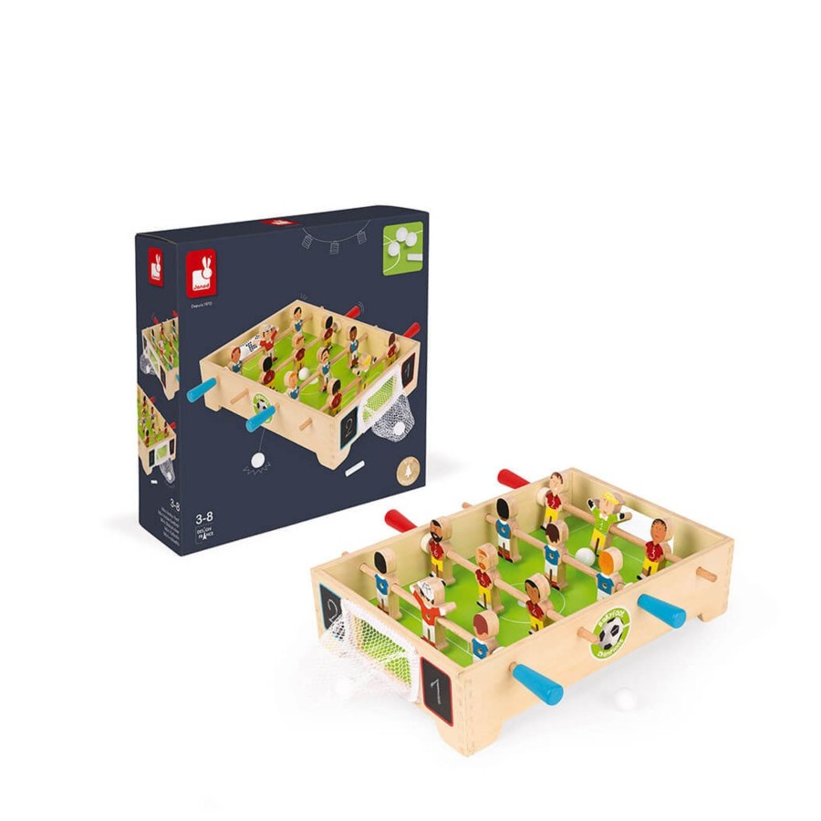 Toys Janod Games, Puzzles, Jigsaws | Champions Mini Table Football