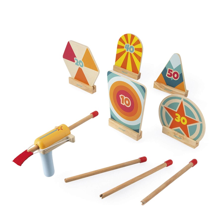 Toys Janod Games, Puzzles, Jigsaws | Launcher And Target Set