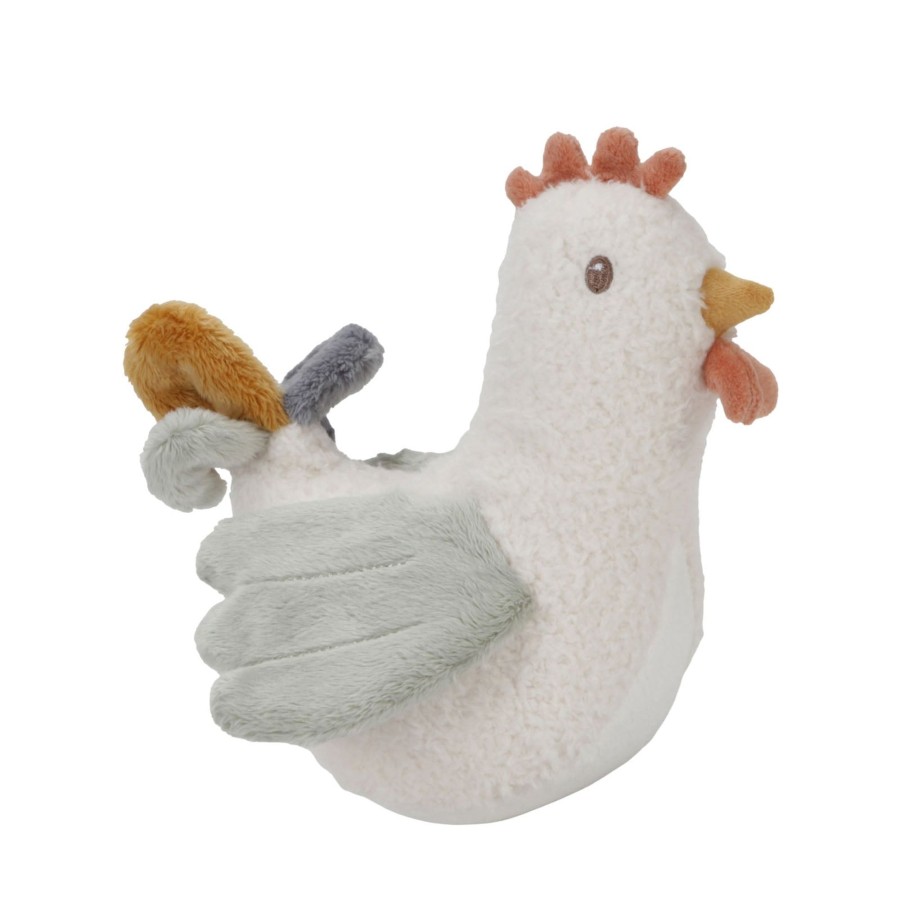 Toys Little Dutch Soft Toys, Comforters | Tumbler Chicken - Little Farm