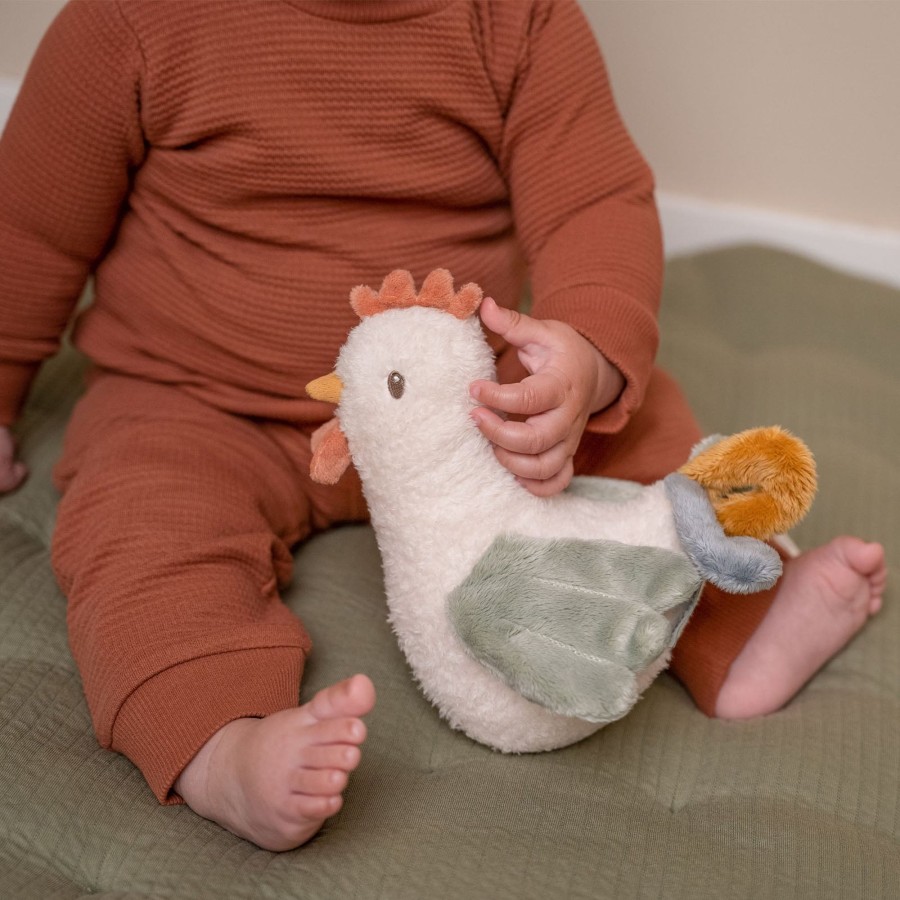 Toys Little Dutch Soft Toys, Comforters | Tumbler Chicken - Little Farm