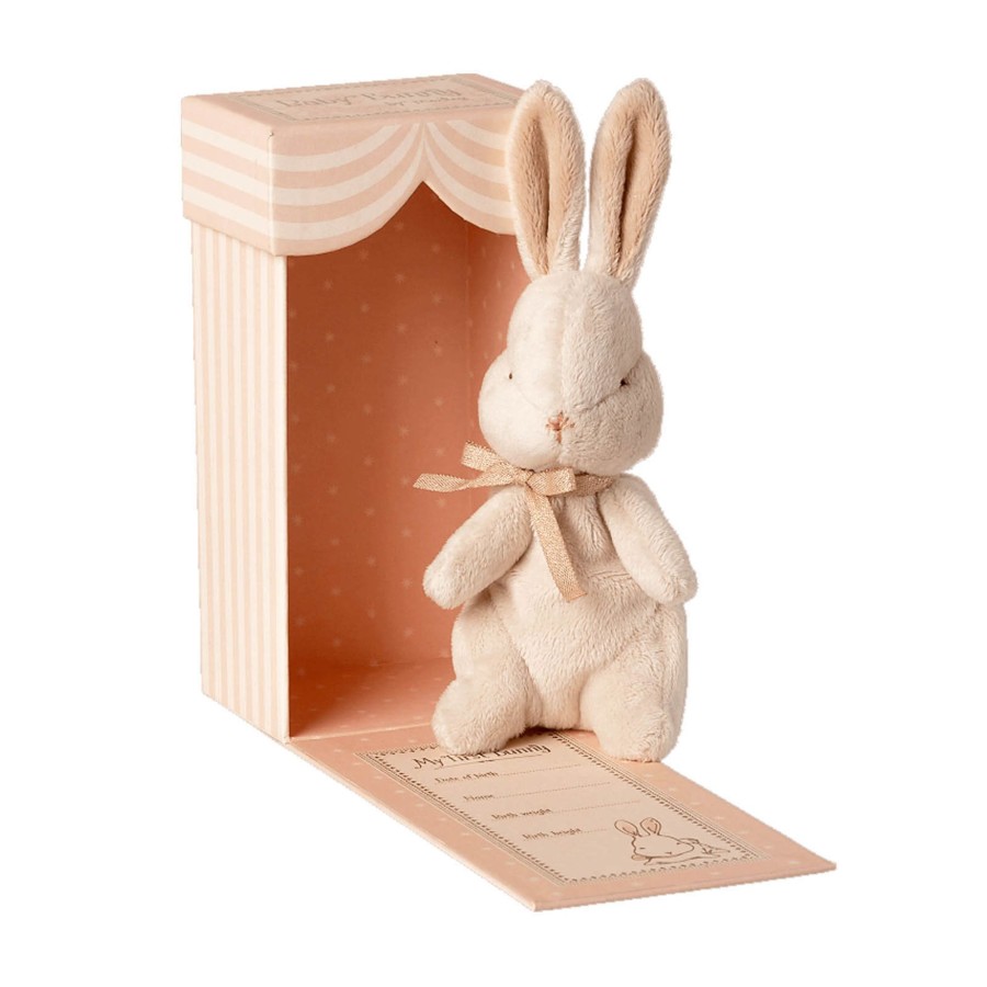 Toys Maileg Soft Toys, Comforters | My First Bunny Dusty Rose