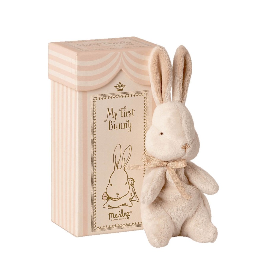 Toys Maileg Soft Toys, Comforters | My First Bunny Dusty Rose