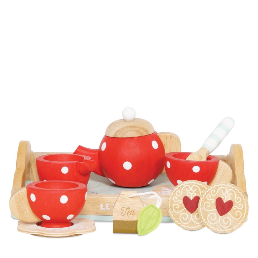 Toys Le Toy Van Wooden Toys | Tea Set And Tray