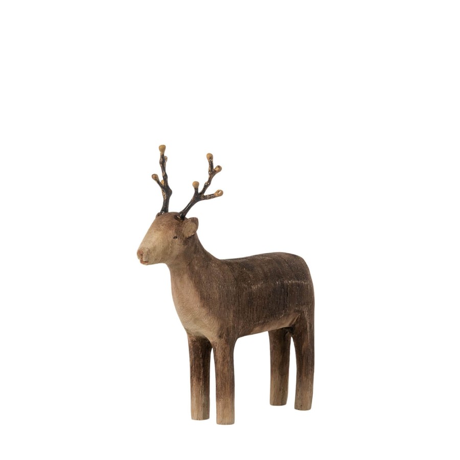 Toys Maileg Dolls, Dolls Houses | Wooden Reindeer Decoration - Small