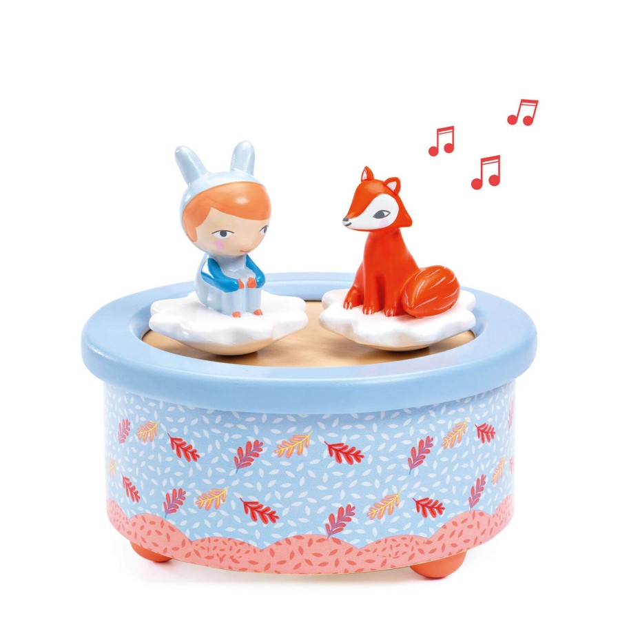 Toys Djeco Music, Money Boxes | Music Box - Fox Melody