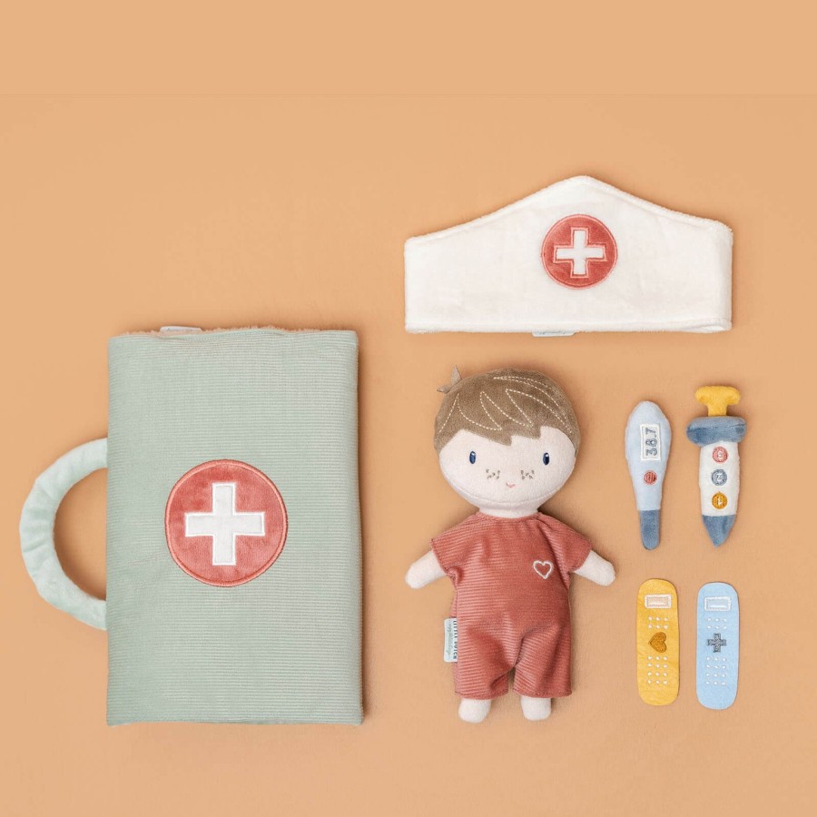 Toys Little Dutch Soft Toys, Comforters | Jim Doll Doctor Play Set