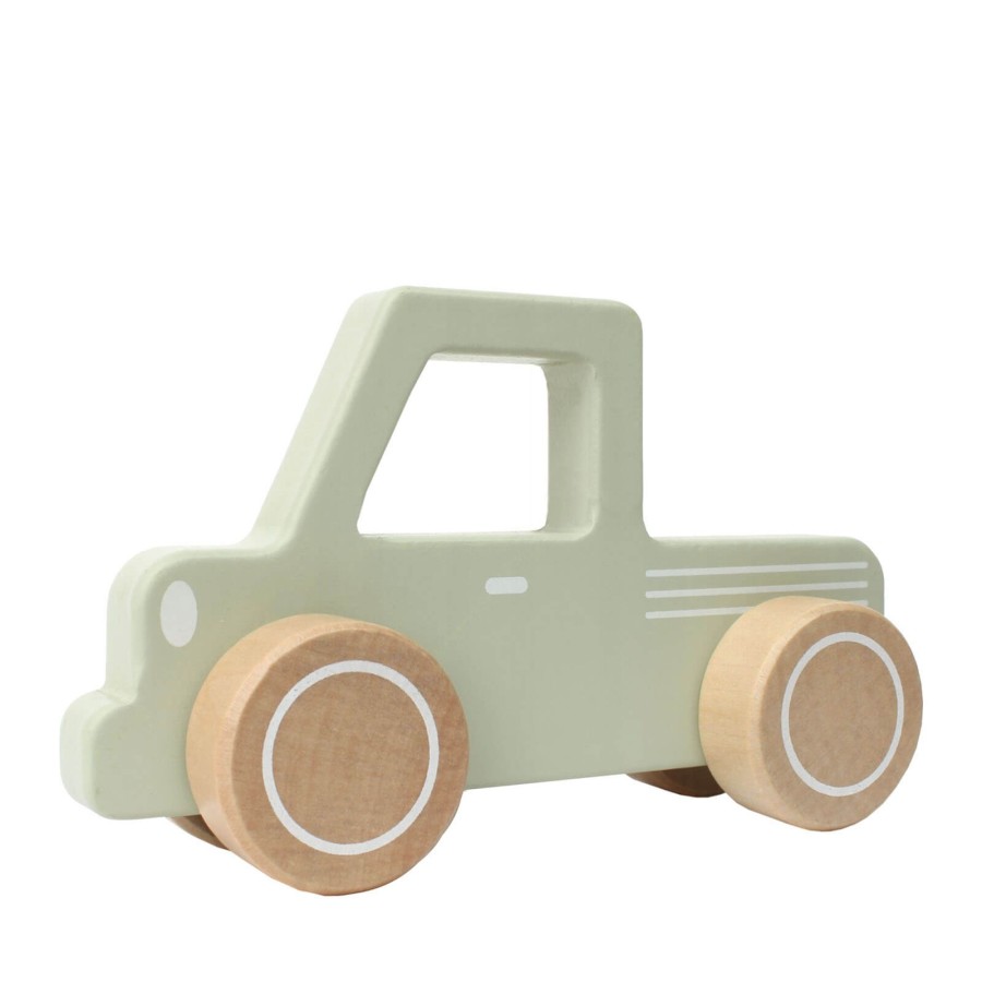 Toys Little Dutch Trains, Cars, Planes | Wooden Mint Pick Up Truck