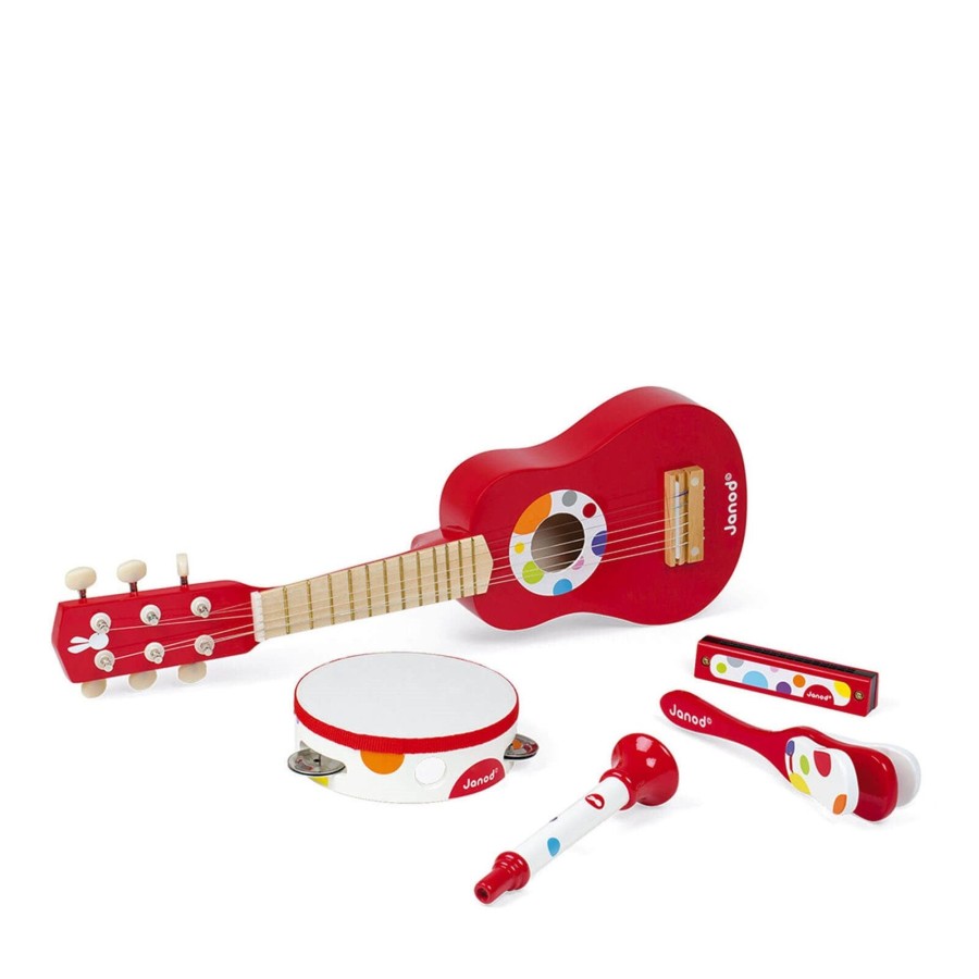 Toys Janod Musical Instruments | Confetti Music Live Musical Set