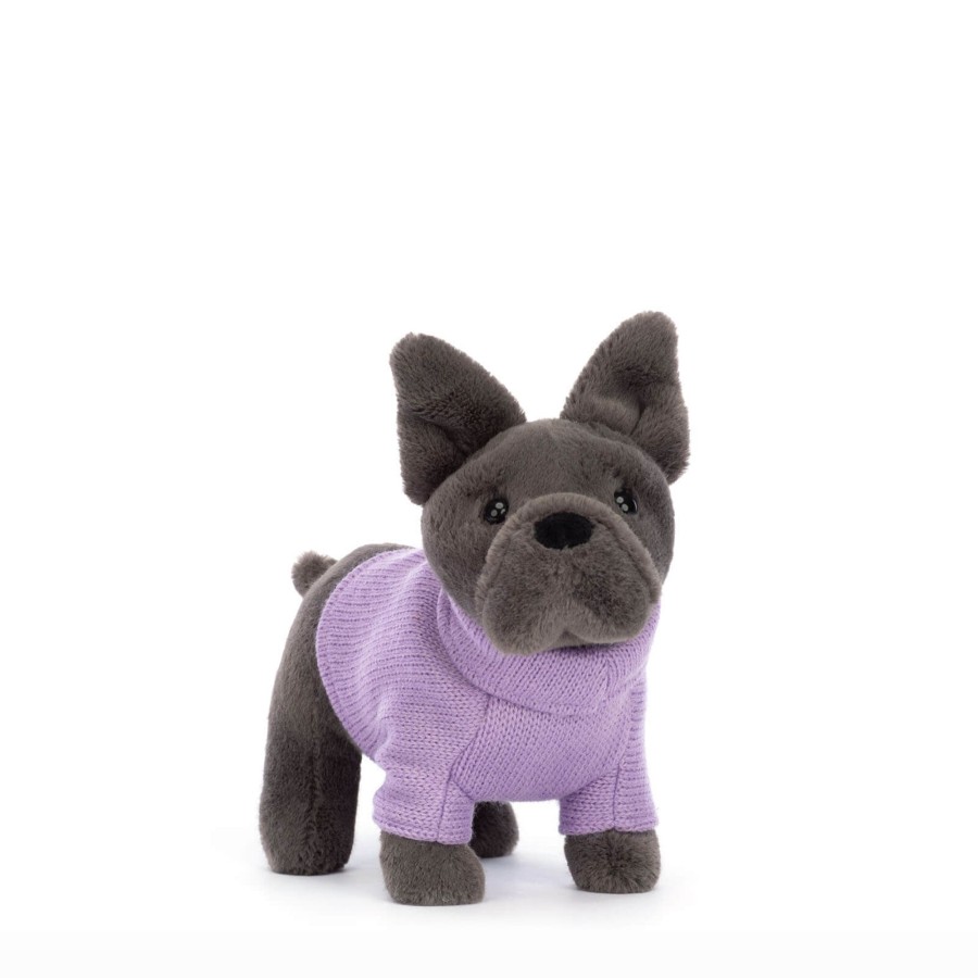 Toys Jellycat Soft Toys, Comforters | Sweater French Bulldog Purple