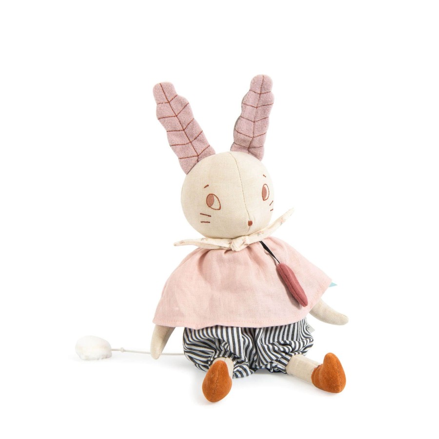 Toys Moulin Roty Dolls, Dolls Houses | Musical Rabbit Soft Doll