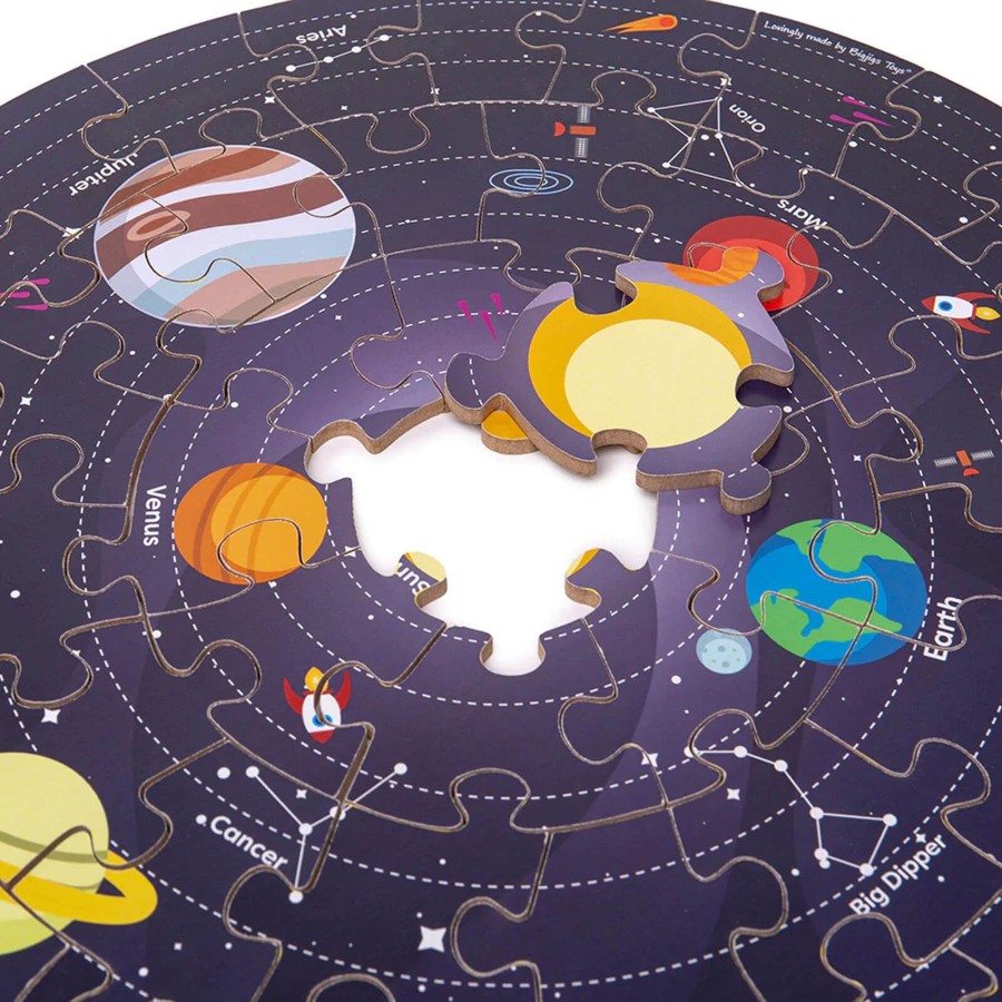 Toys Big Jigs Games, Puzzles, Jigsaws | Floor Puzzle Solar System Circular