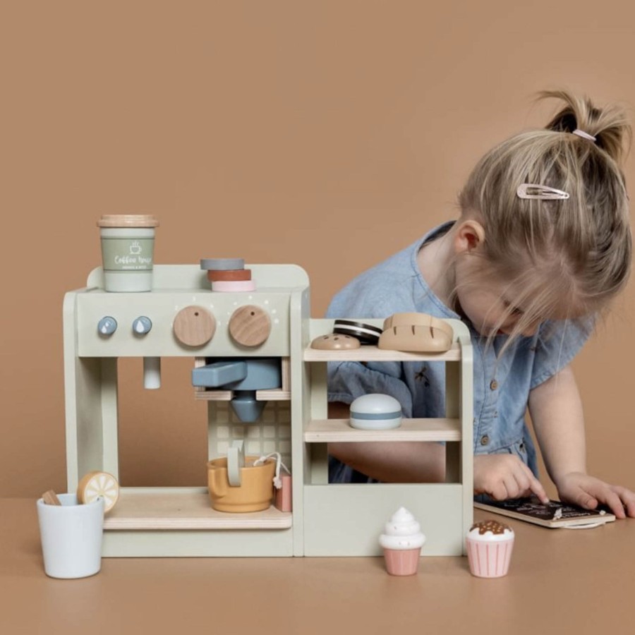 Toys Little Dutch Wooden Toys | Wooden Coffee Shop Corner