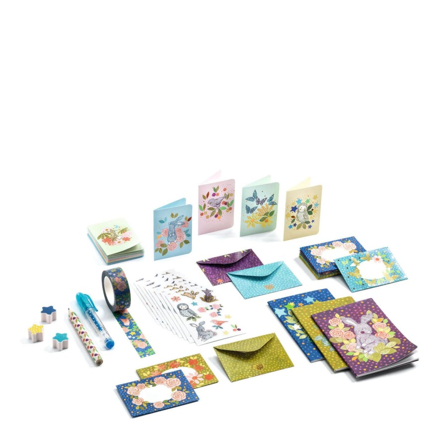 Toys Djeco Arts & Crafts | Elodie Mini Writing Set