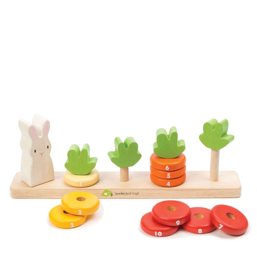 Toys Tender Leaf Games, Puzzles, Jigsaws | Counting Carrots