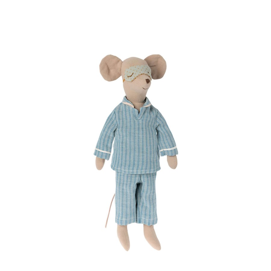 Toys Maileg Soft Toys, Comforters | Medium Mouse - Pyjamas