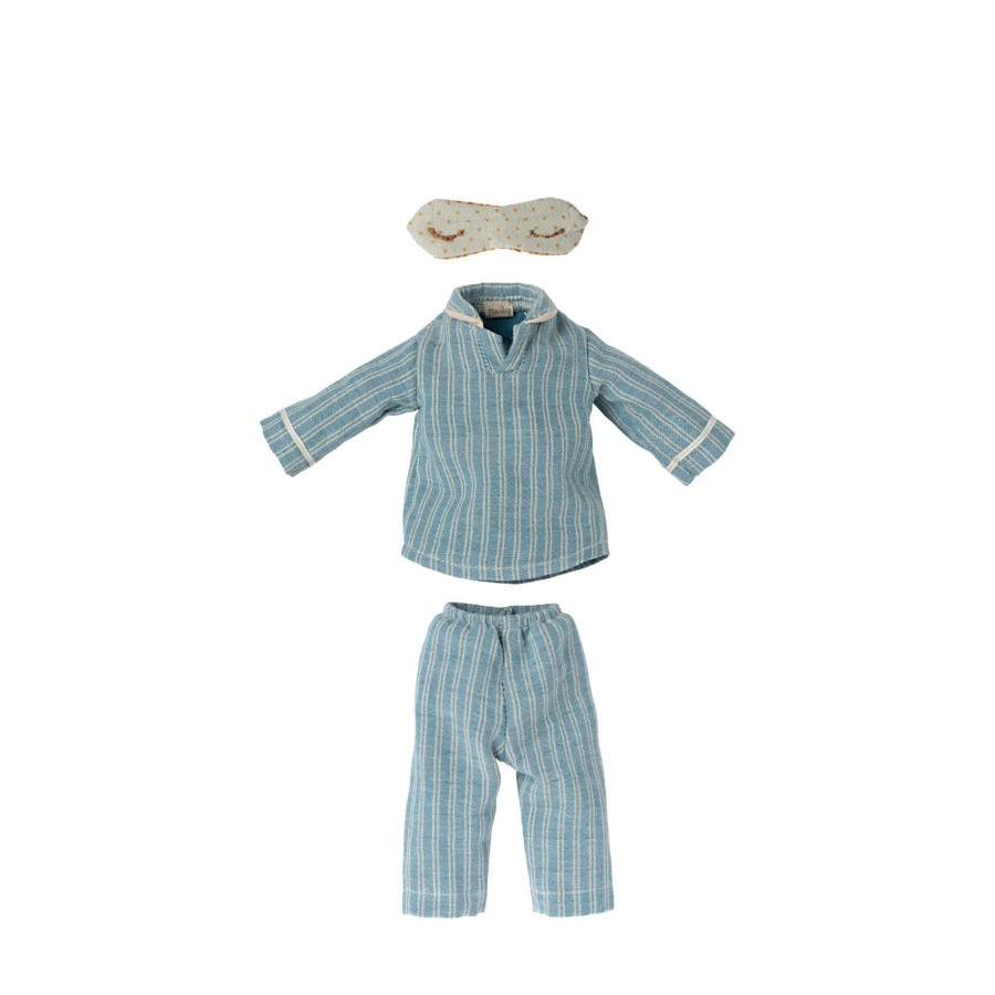 Toys Maileg Soft Toys, Comforters | Medium Mouse - Pyjamas