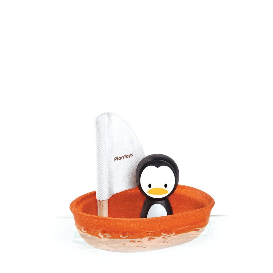 Toys Plan Toys Wooden Toys | Sailing Boat Penguin