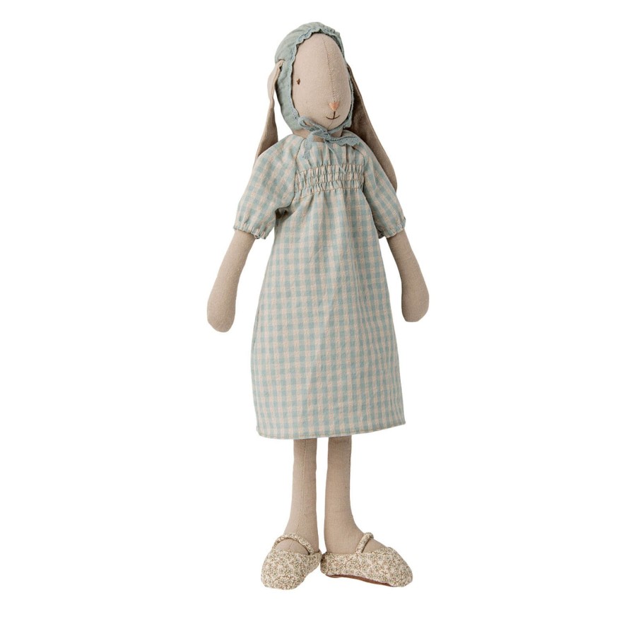 Toys Maileg Soft Toys, Comforters | Bunny Size 3 With Dress And Accessories