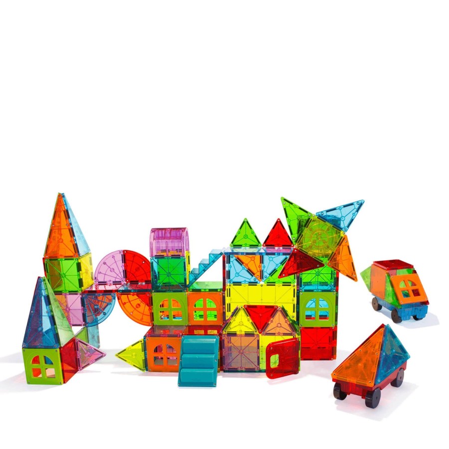 Toys Magna-Tiles Stacking Toys | Metropolis 110 Piece Set