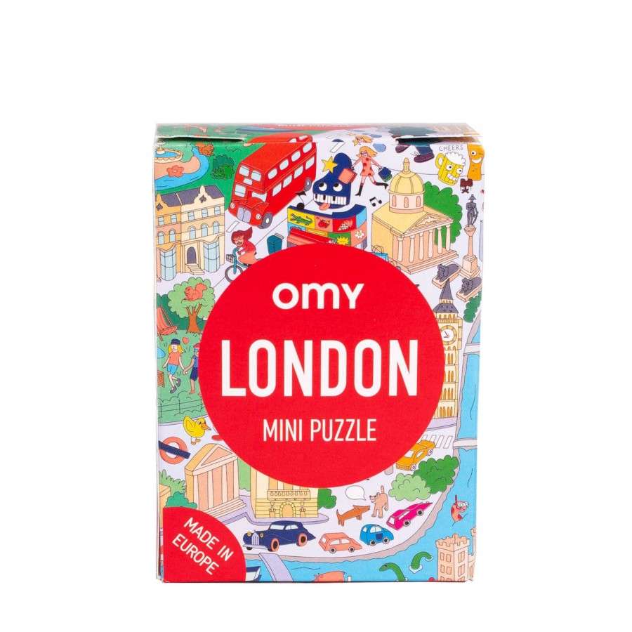 Toys OMY Games, Puzzles, Jigsaws | Mini Puzzle - London