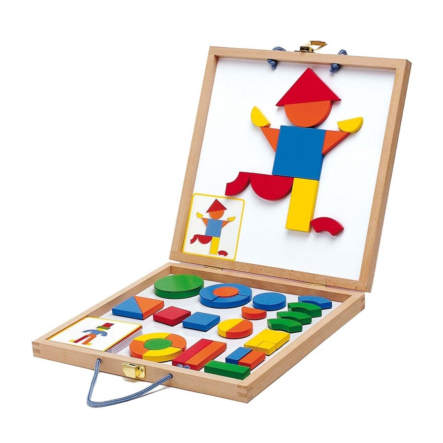 Toys Djeco Games, Puzzles, Jigsaws | Geoforme Box Magnetic Game