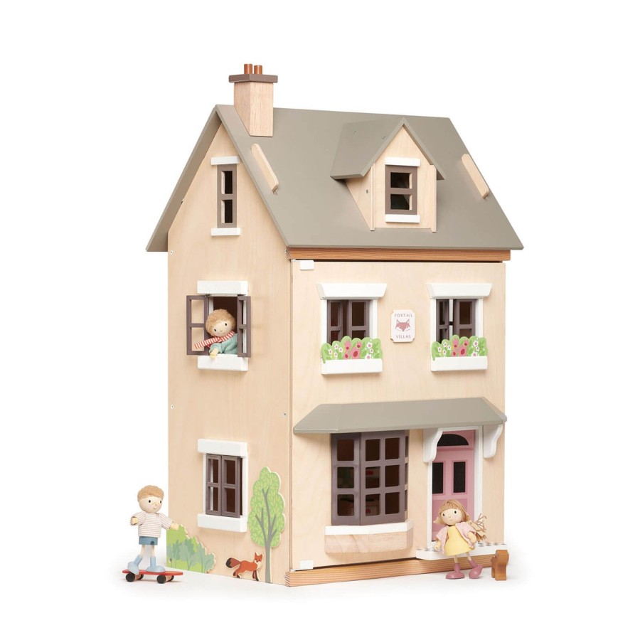 Toys Tender Leaf Wooden Toys | Foxtail Villa Dolls House And Furniture