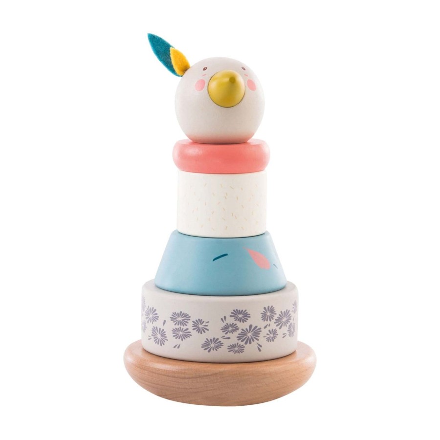 Toys Moulin Roty Stacking Toys | Les Jouets Stack-Up Goose