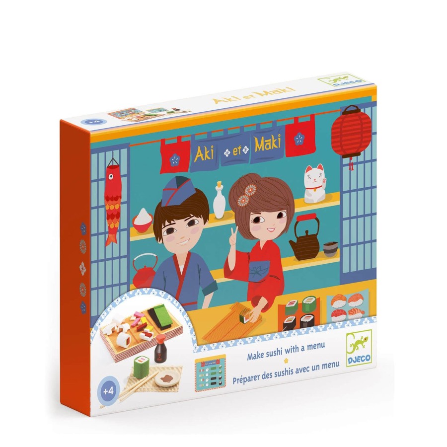 Toys Djeco Kitchens, Foods | Aki And Maki Sushi Restaurant