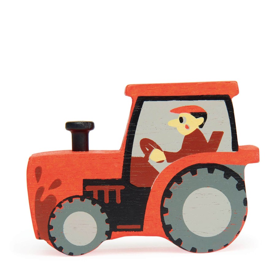 Toys Tender Leaf Wooden Toys | Wooden Tractor